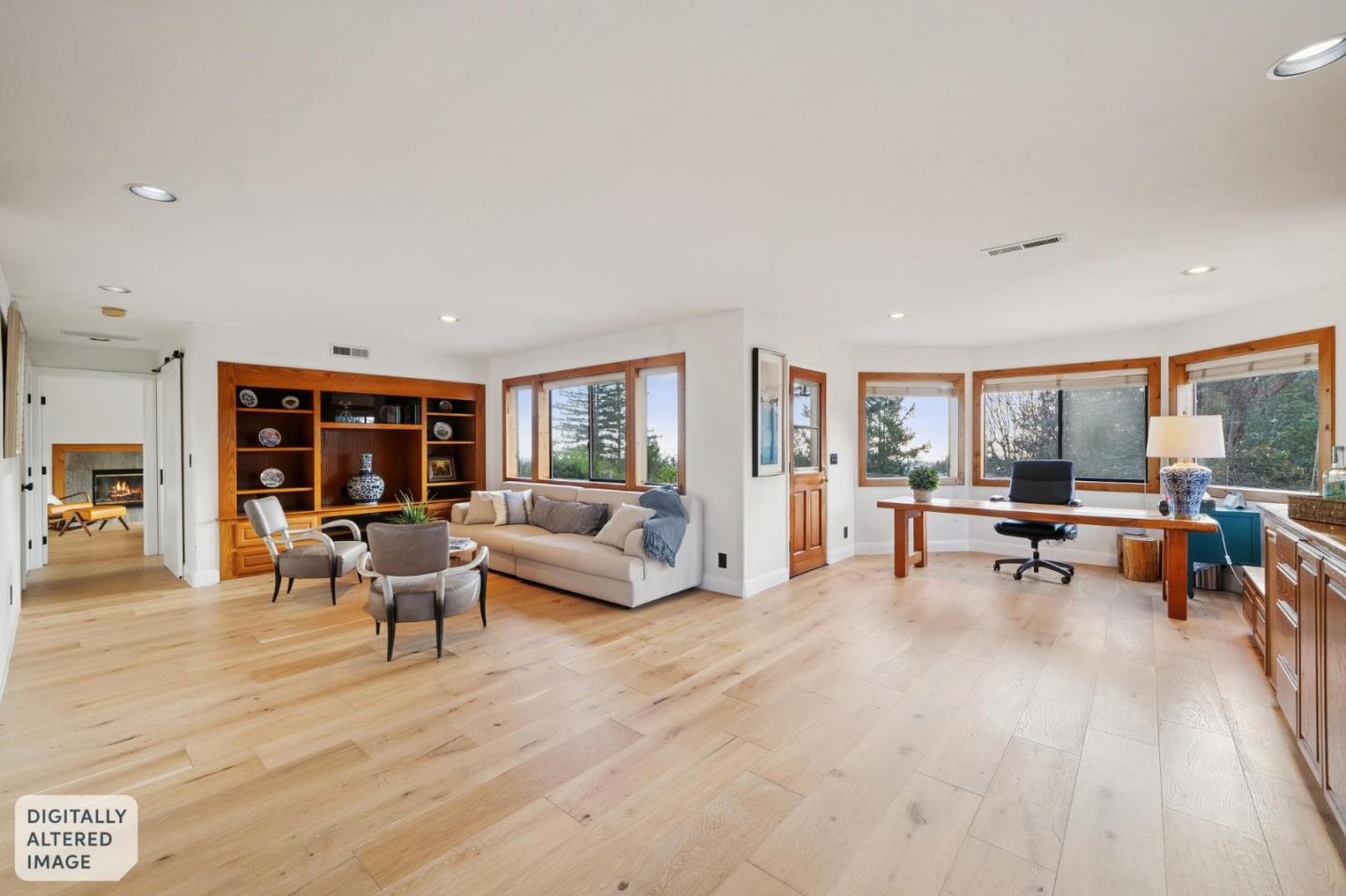 600 Ridge Top Road Los Gatos, CA 95033 - Photo 44 of 81 a living room with furniture and large window