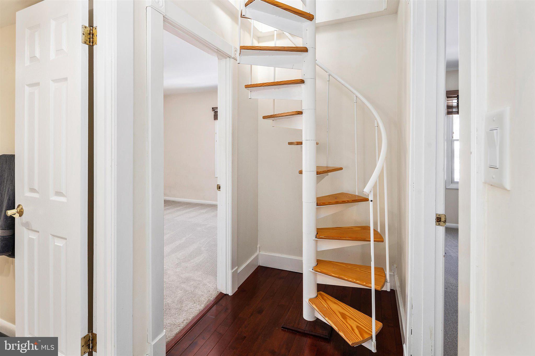 6 Ginger Road Chesterfield, NJ 08515 - Photo 19 of 48 a view of closet area with wooden floor