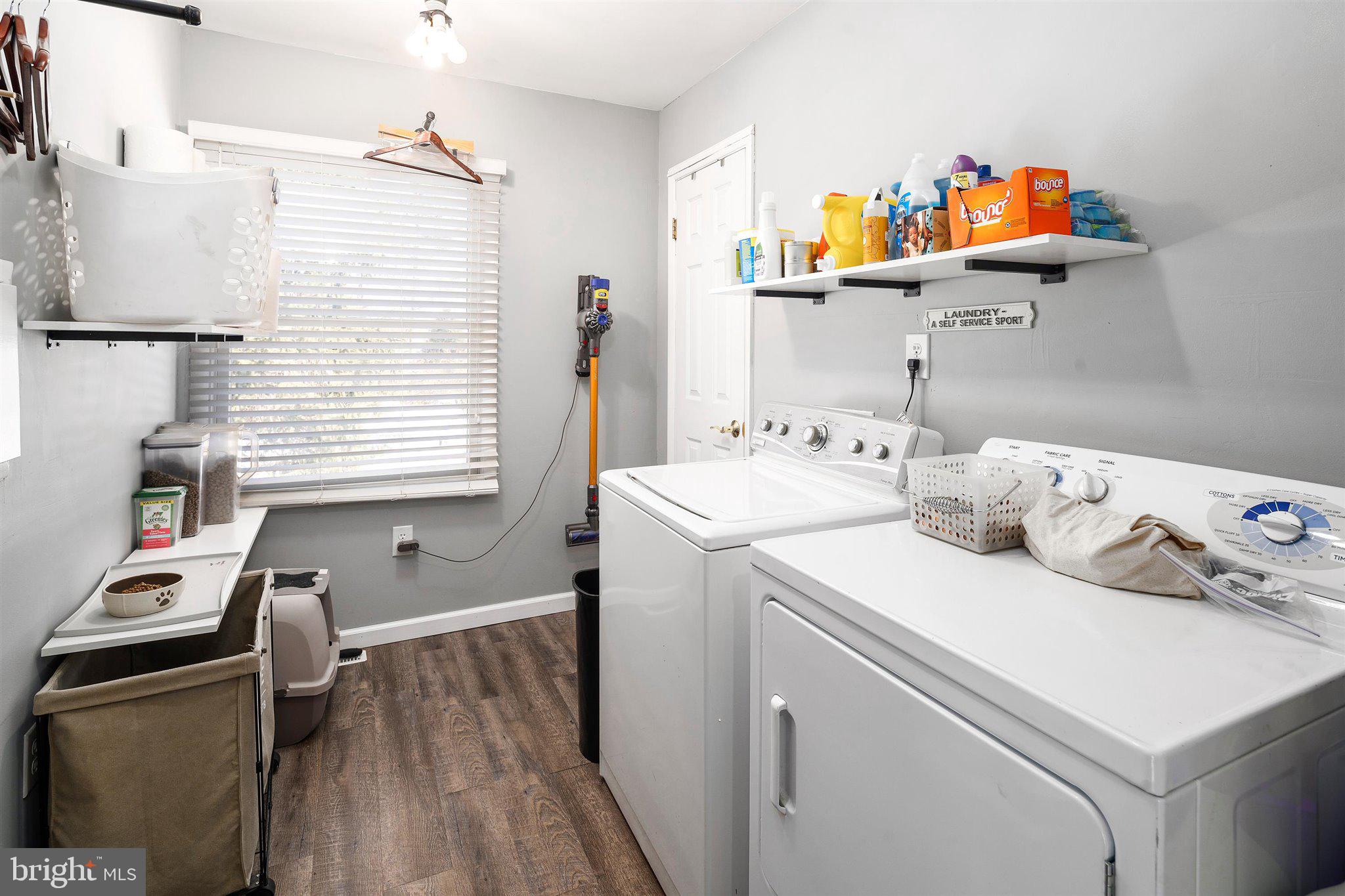 6 Ginger Road Chesterfield, NJ 08515 - Photo 36 of 48 a utility room with dryer and washer