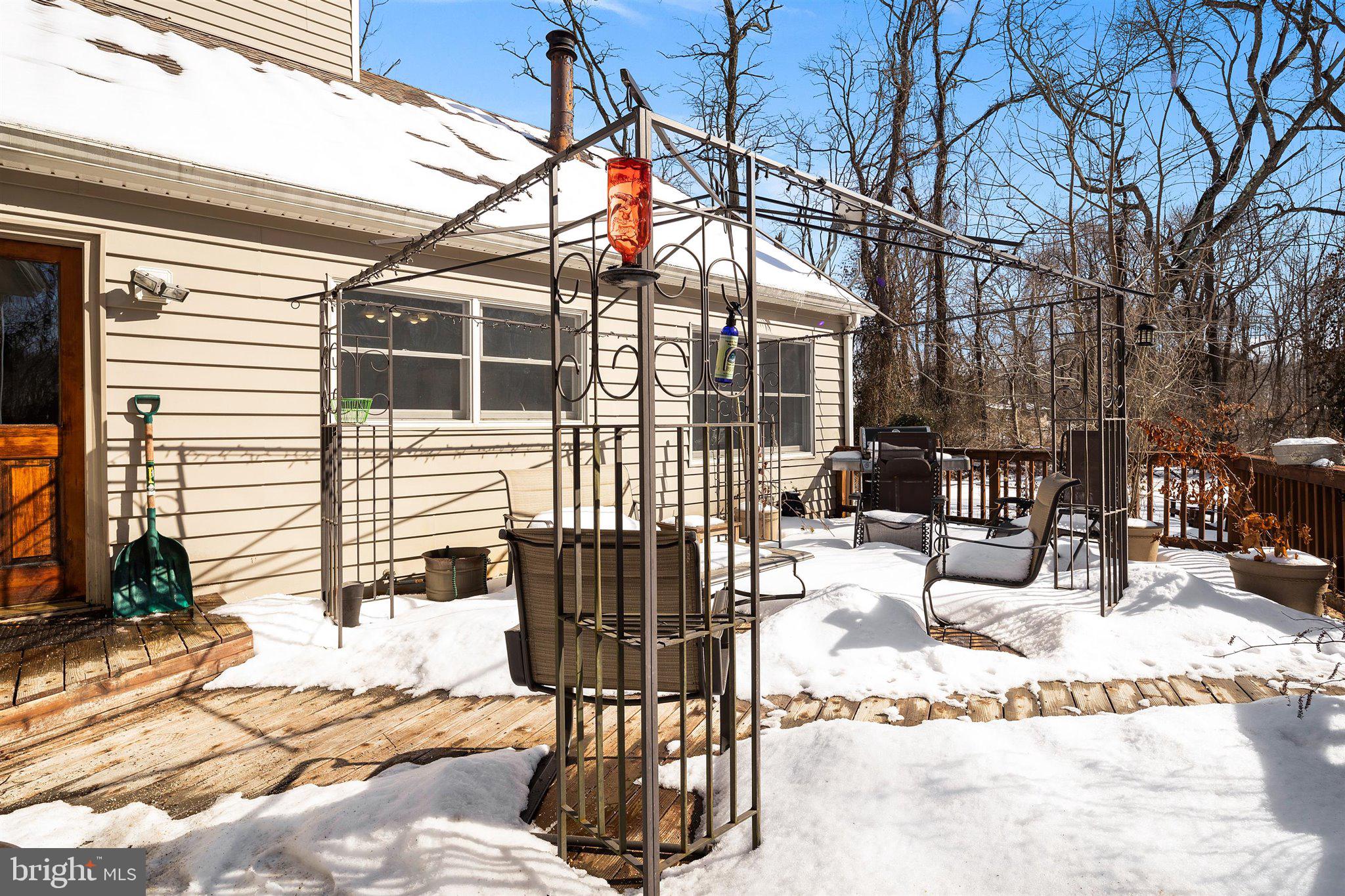 6 Ginger Road Chesterfield, NJ 08515 - Photo 43 of 48 a view of outdoor space with seating