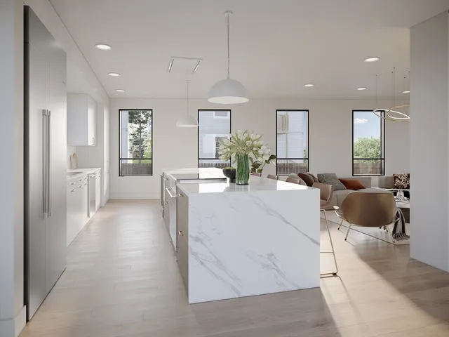 a view of a living room and a livingroom with furniture wooden floor windows and a chandelier