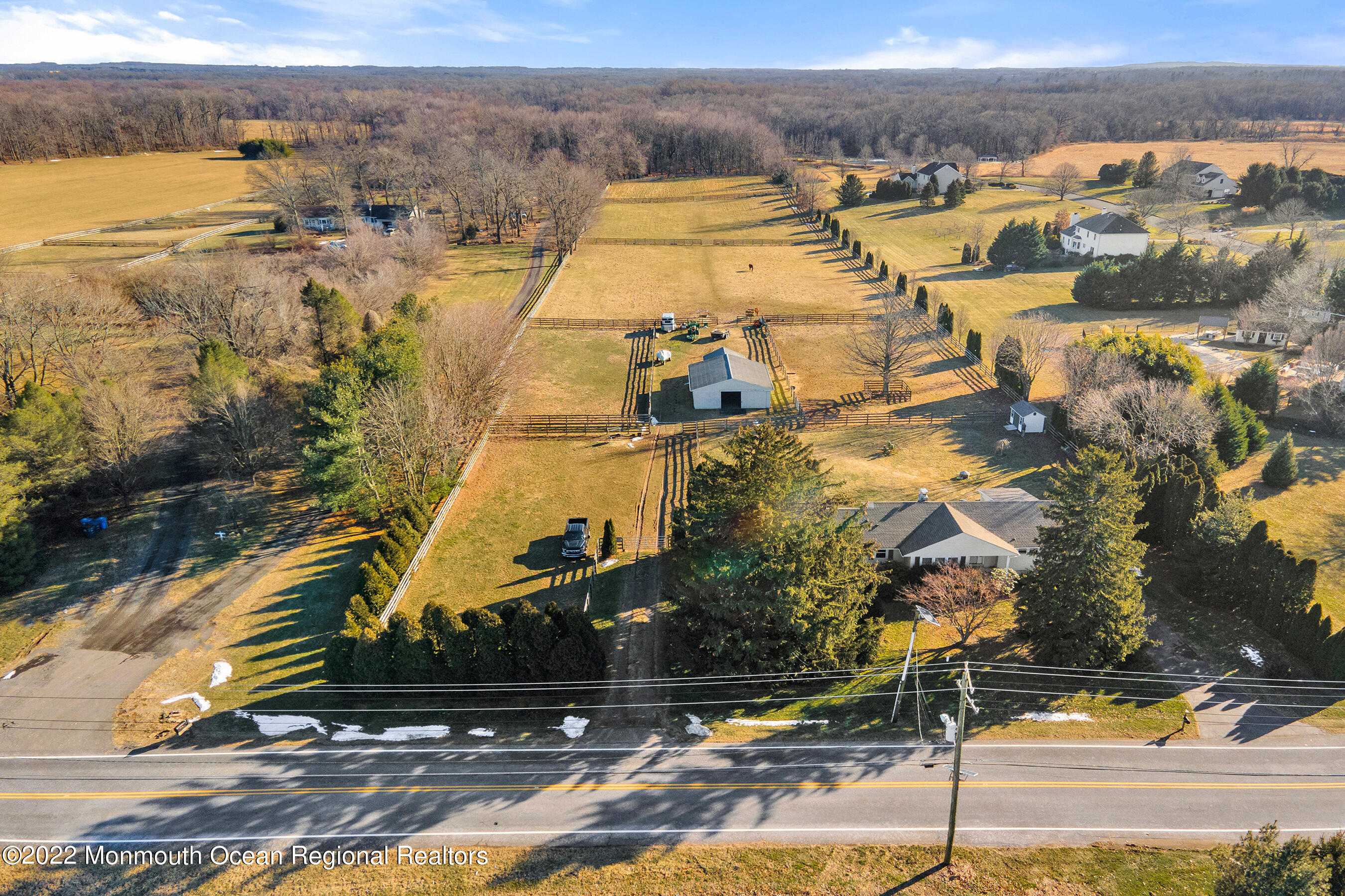 94 Old York Road Chesterfield, NJ 08515 - Photo 1 of 51 Front Aerial