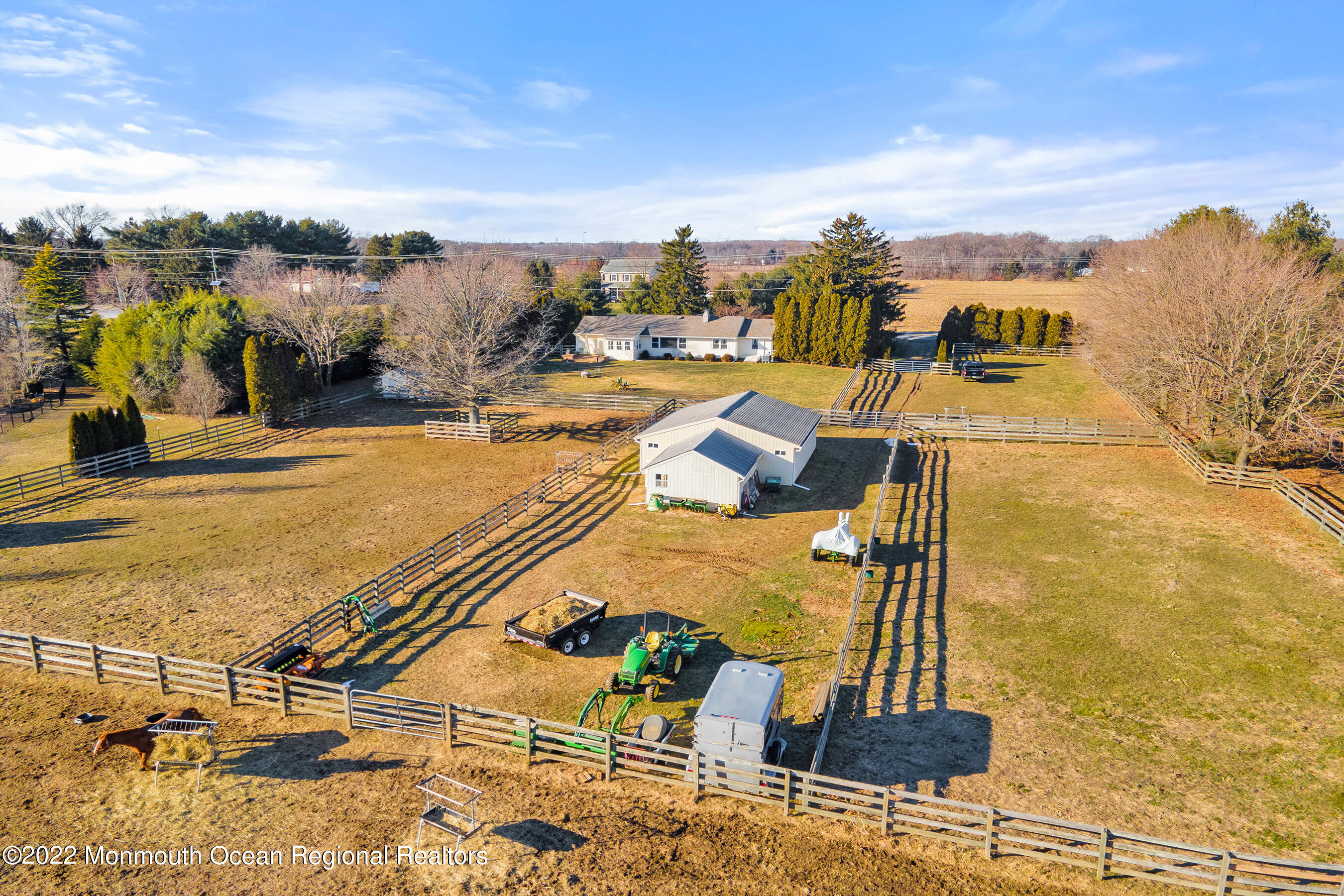 94 Old York Road Chesterfield, NJ 08515 - Photo 41 of 51 Rear Right Aerial