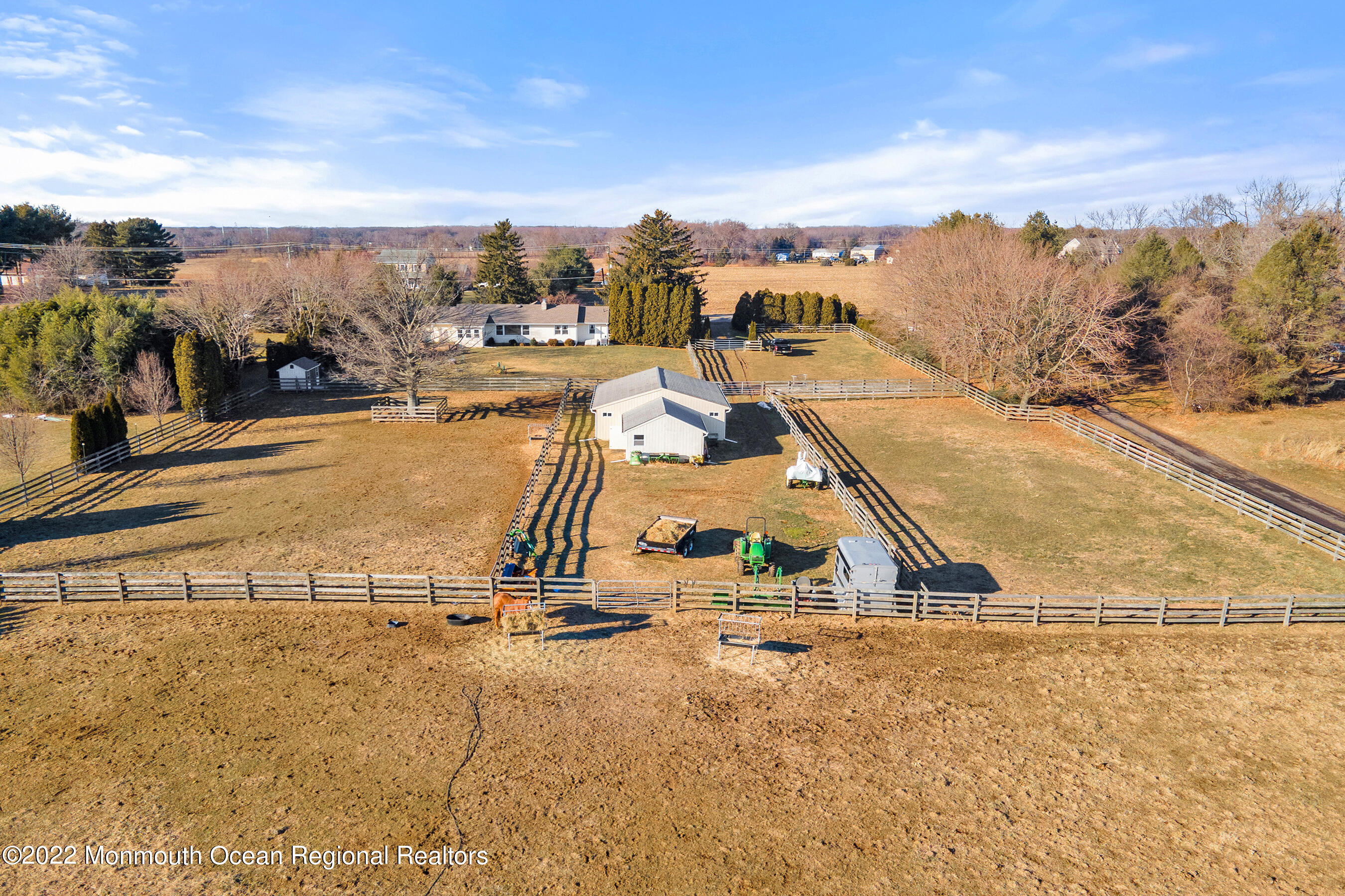 94 Old York Road Chesterfield, NJ 08515 - Photo 42 of 51 Rear Aerial