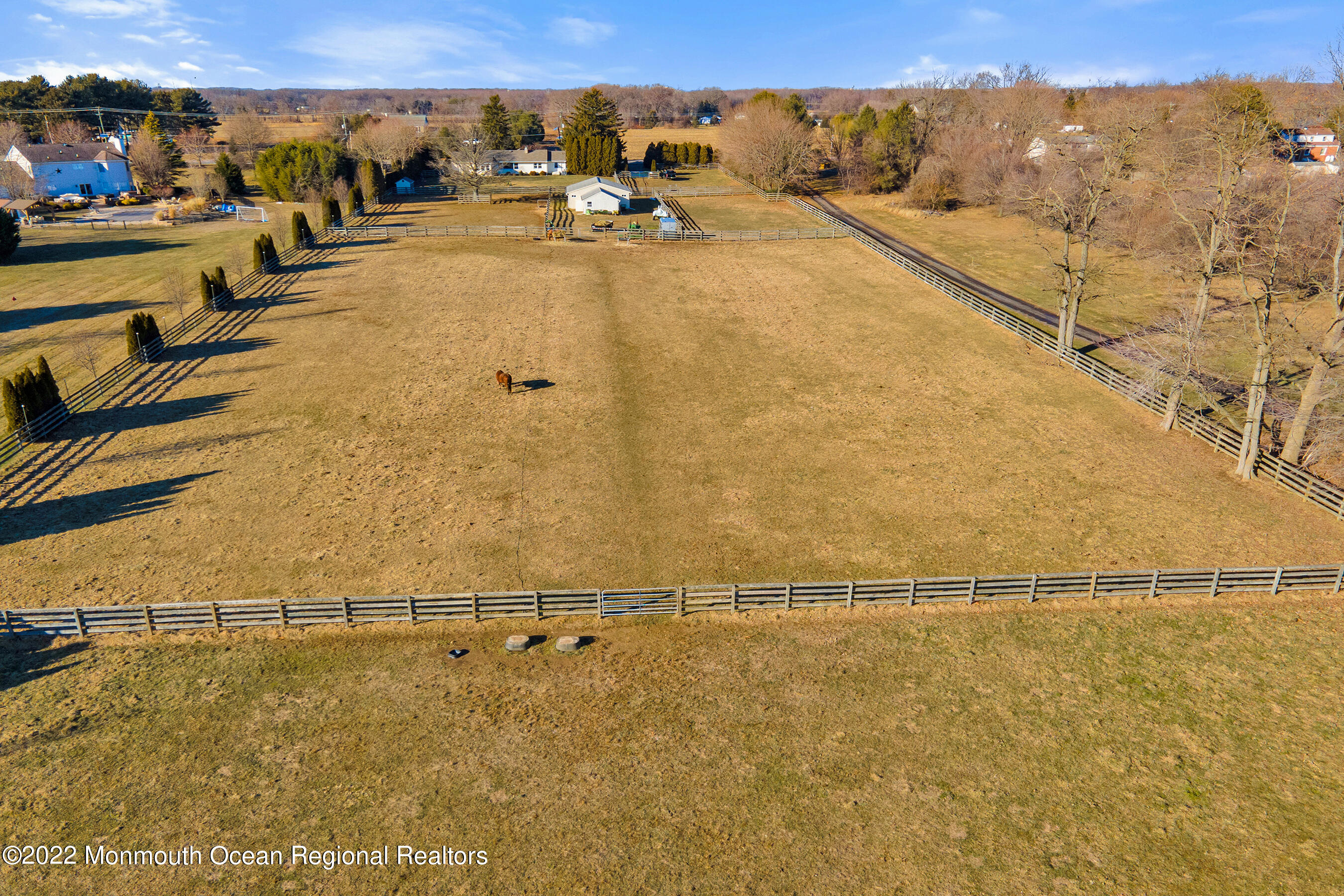 94 Old York Road Chesterfield, NJ 08515 - Photo 43 of 51 Rear Aerial