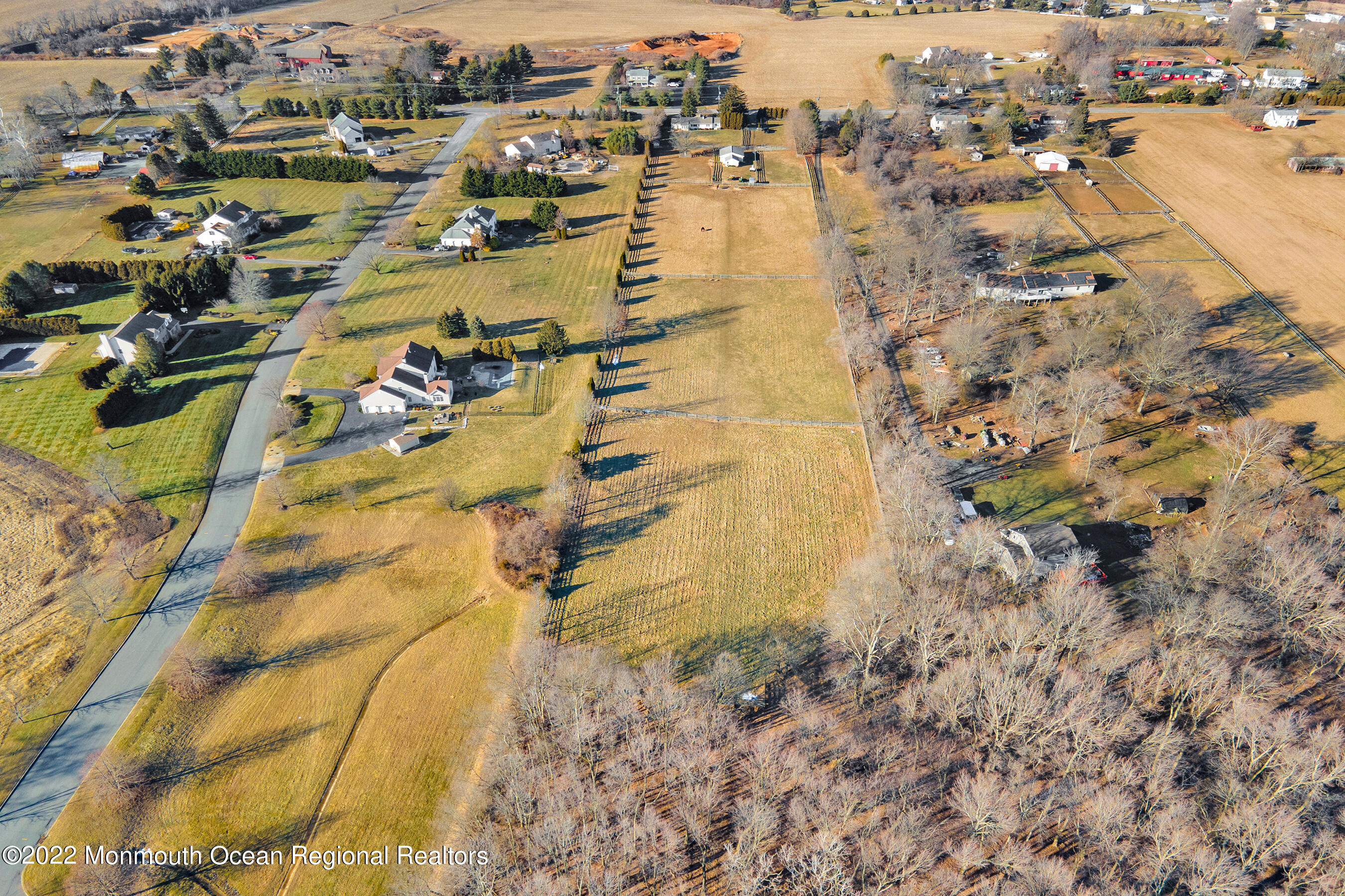 94 Old York Road Chesterfield, NJ 08515 - Photo 45 of 51 Rear Aerial