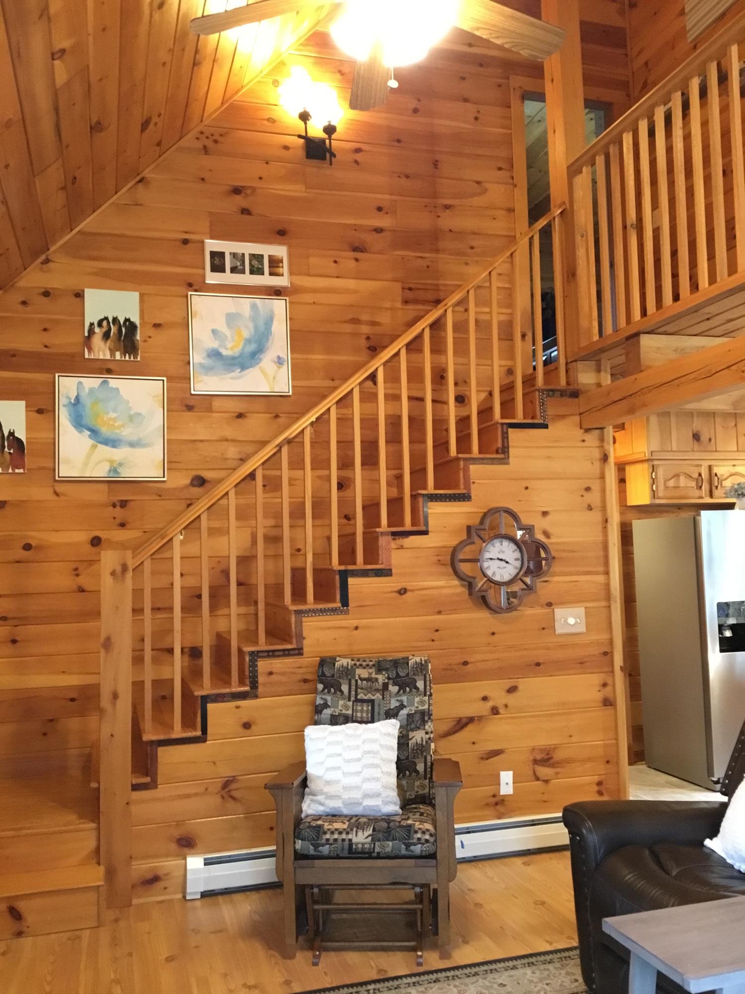64 Blue Ridge Drive East Sidney, ME 04330 - Photo 16 of 45 16 Beautiful Stairs