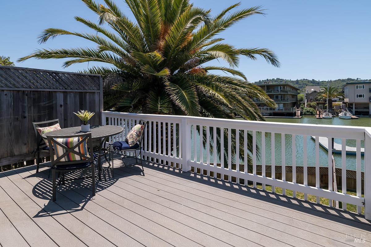 56 Mooring Road San Rafael, CA 94901 - Photo 31 of 45 Private deck for 56 Mooring