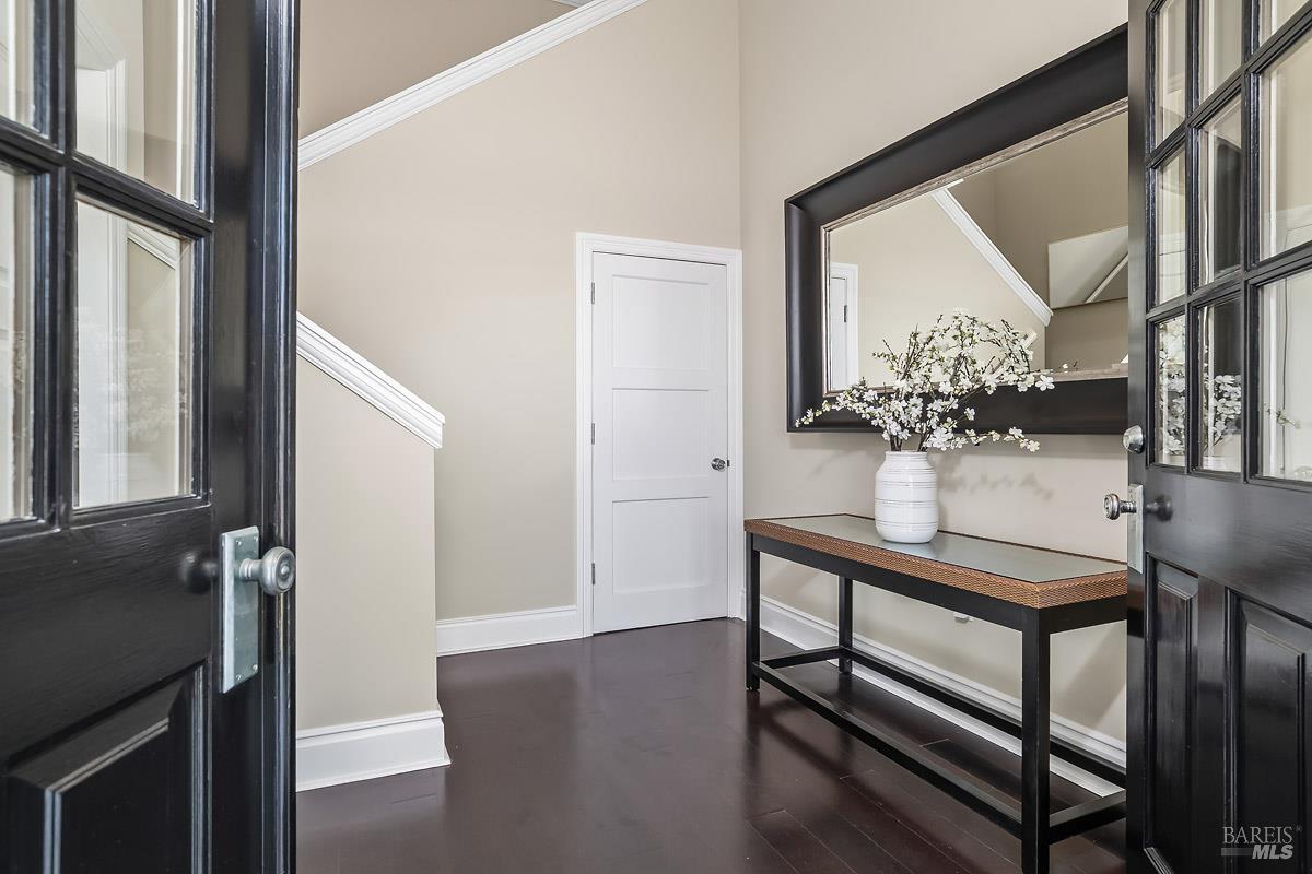56 Mooring Road San Rafael, CA 94901 - Photo 5 of 45 Foyer of 56 Mooring, same level as the garage and street. There's a large storage closet and garage access.