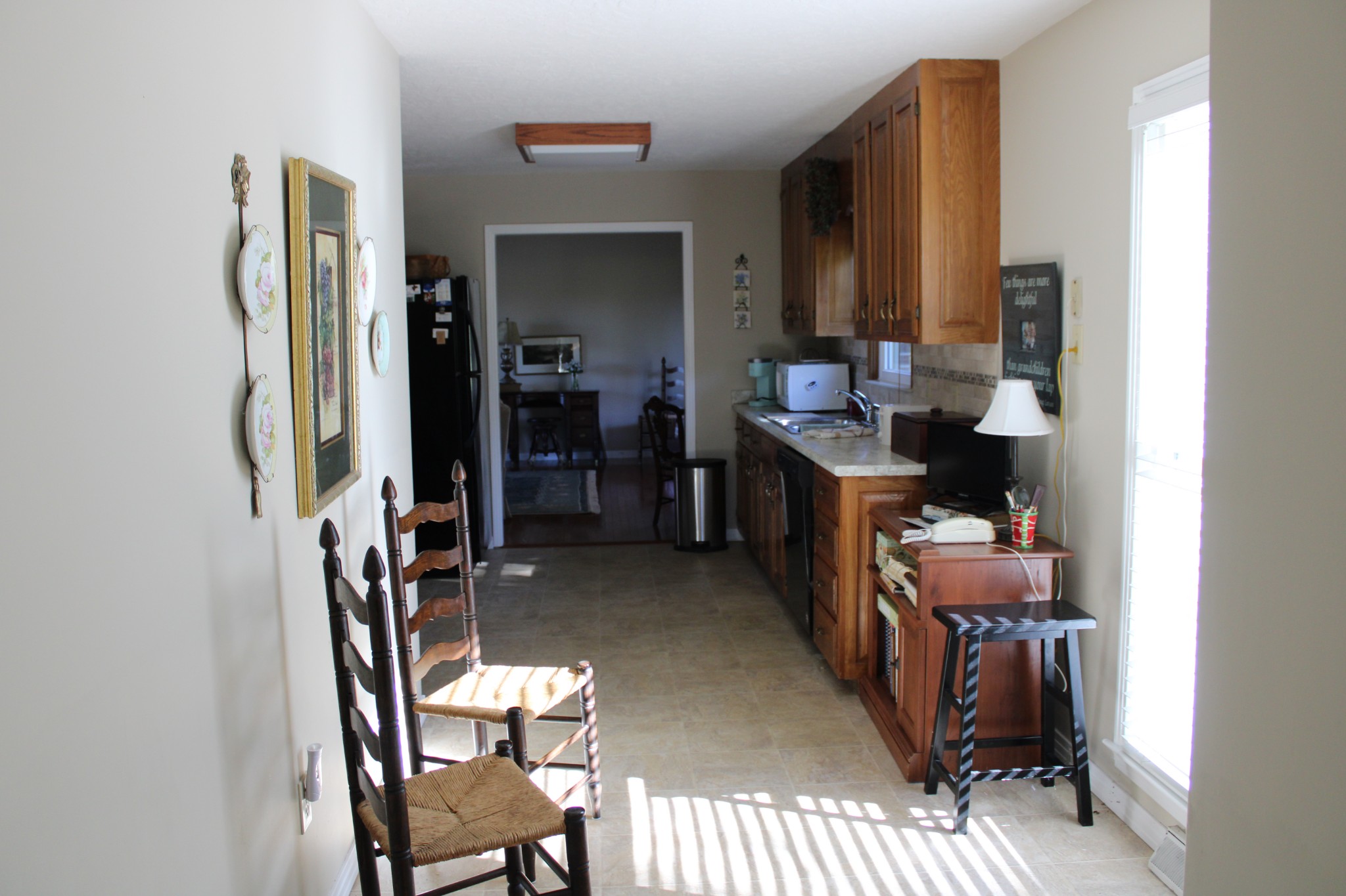 229 Oakland Drive Sparta, TN 38583 - Photo 13 of 26 a view of a hallway with workspace and a window