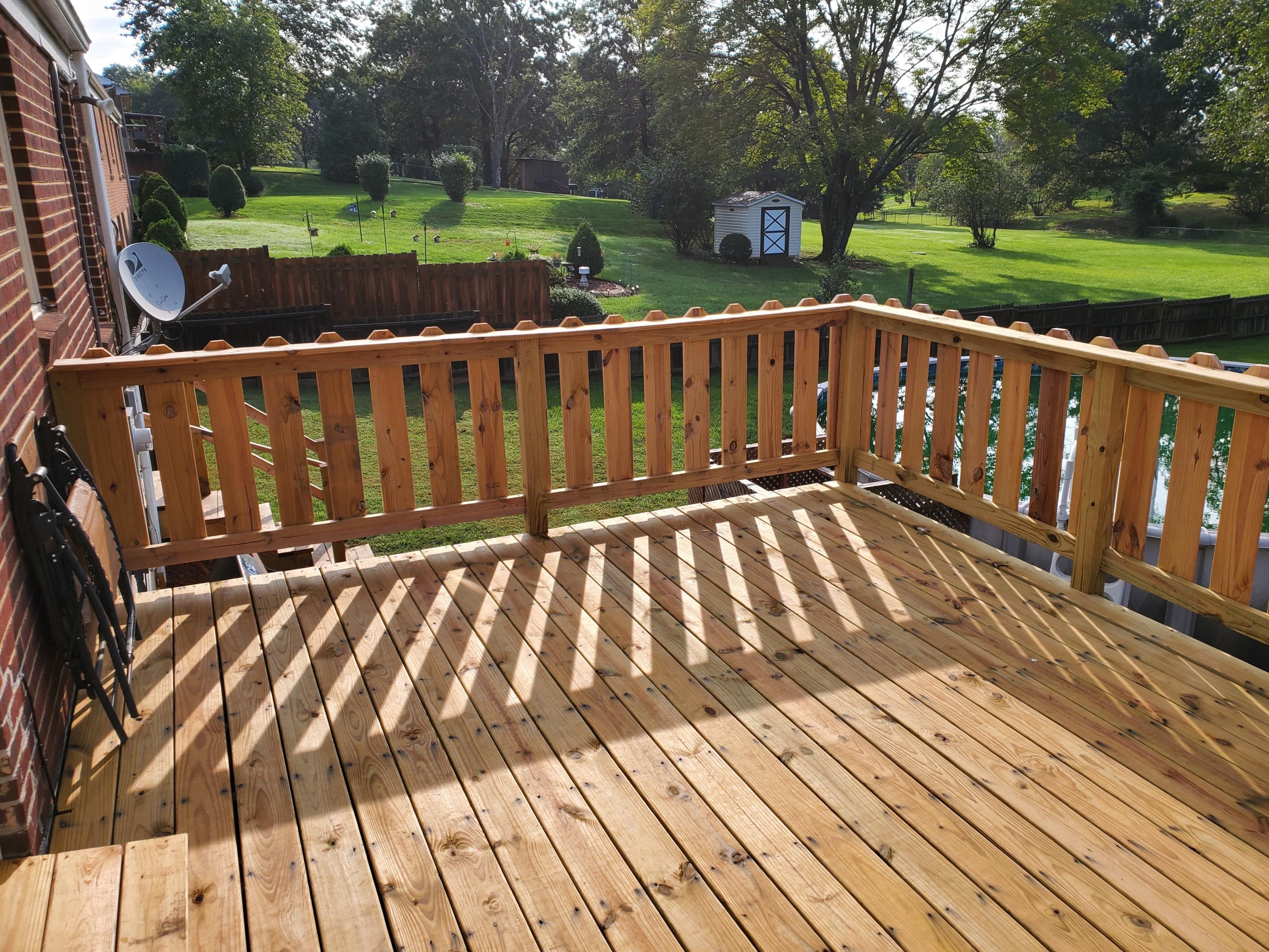 5308 Grandin Rd Extension Roanoke, VA 24018 - Photo 26 of 30 Back Deck