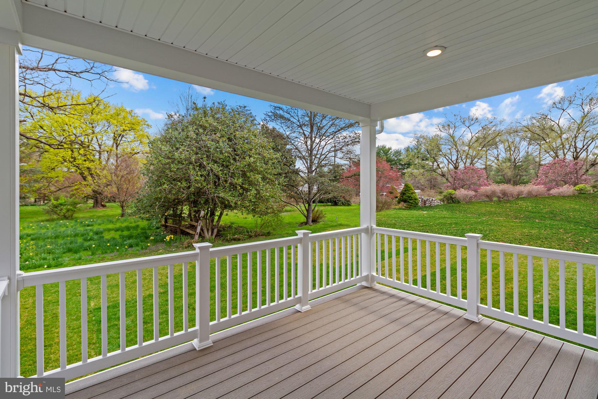 Covered Back Porch Patio