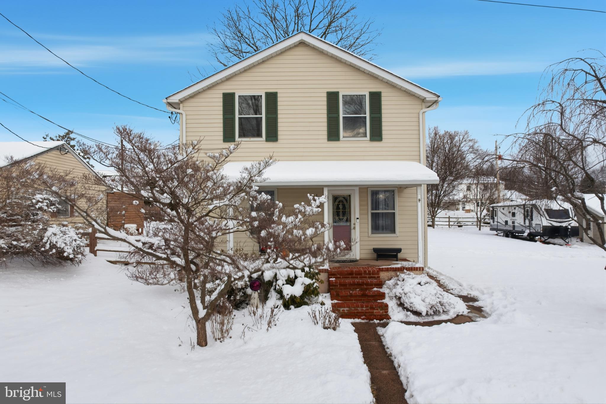 301 North 3rd Street Telford, PA 18969 - Photo 2 of 47 Charming home nestled in a winter wonderland.