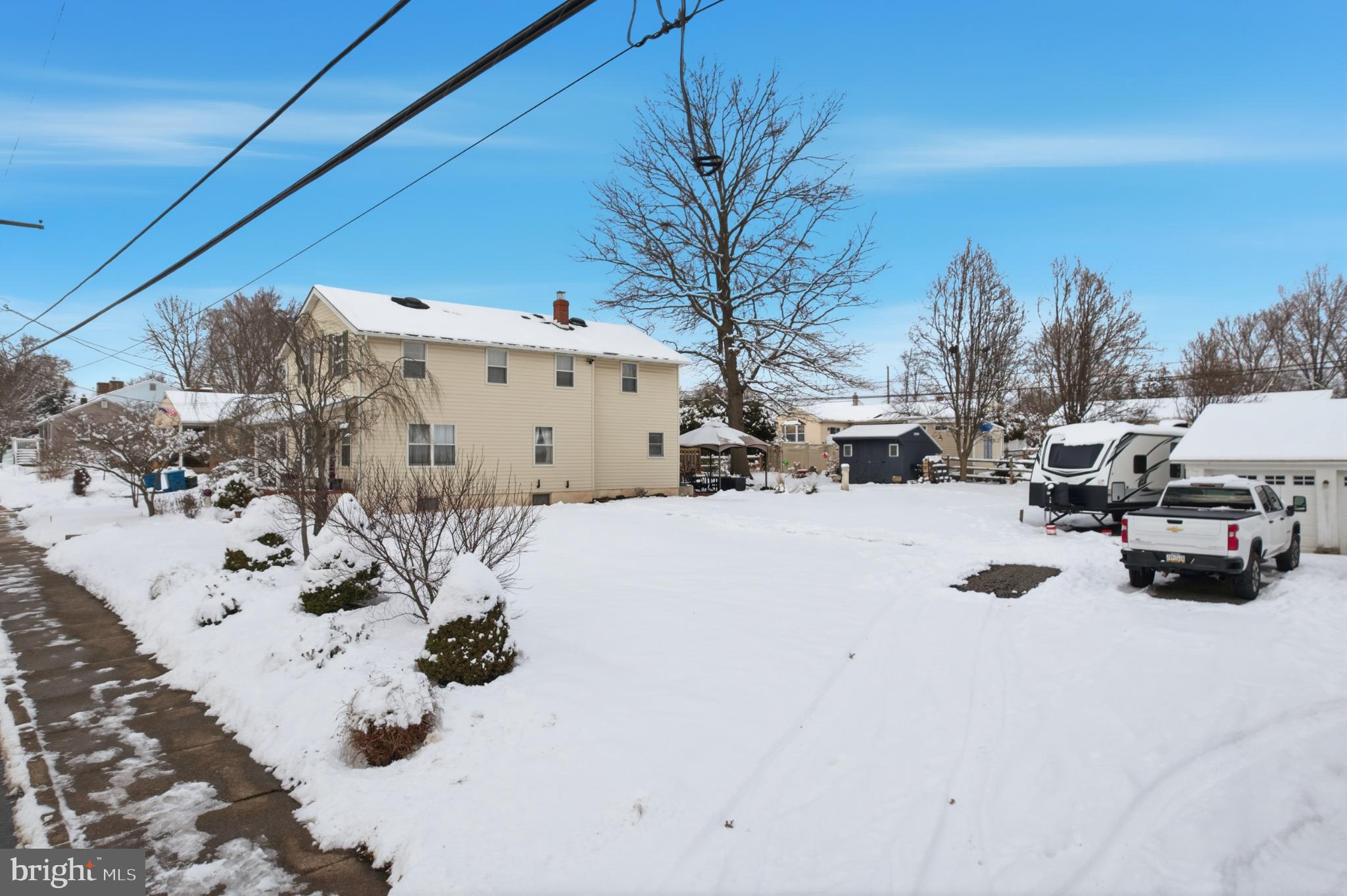 301 North 3rd Street Telford, PA 18969 - Photo 30 of 47 Charming winter scene with fresh snow blanket.