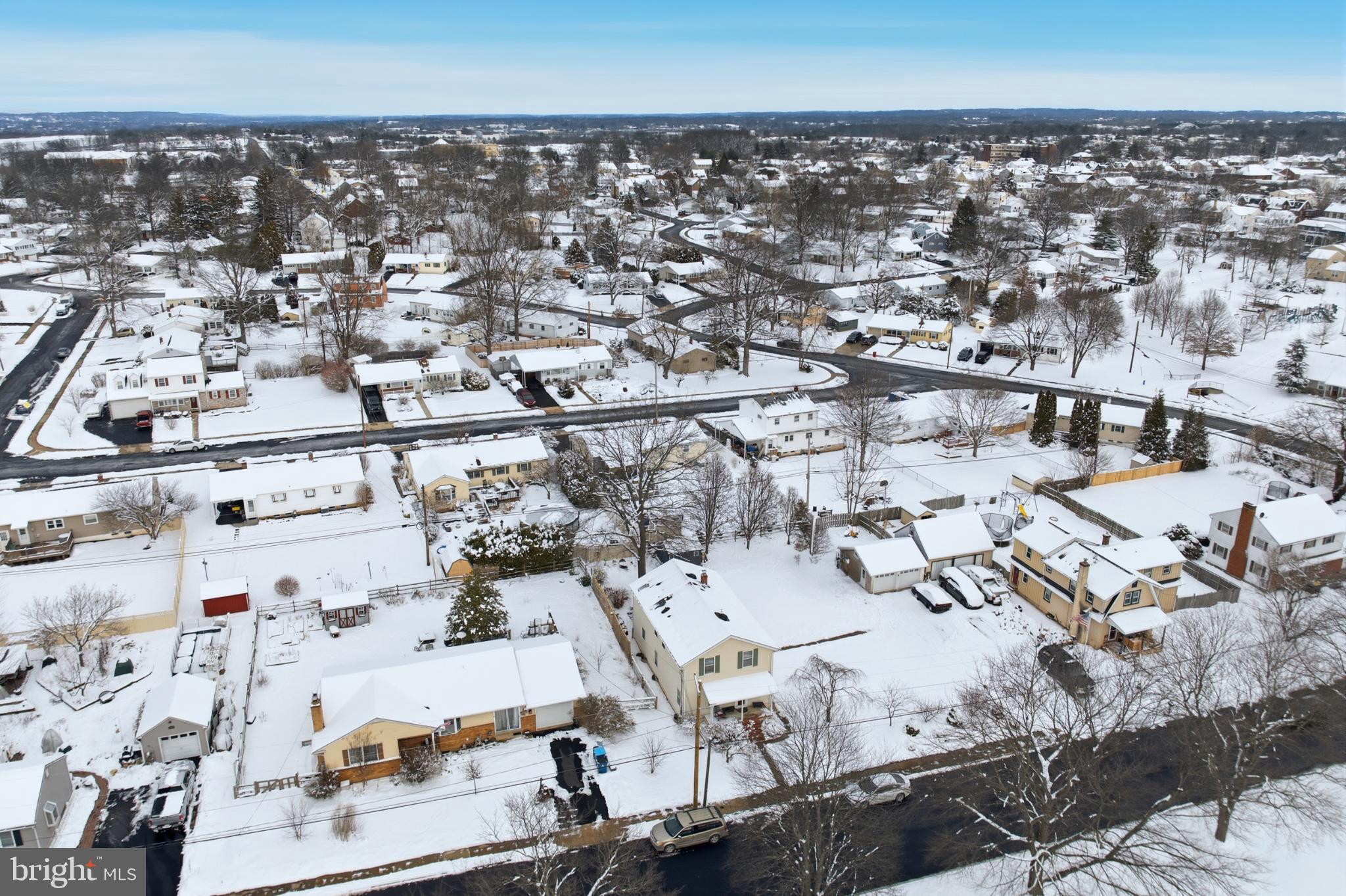301 North 3rd Street Telford, PA 18969 - Photo 39 of 47 Snow-covered suburban landscape in winter.