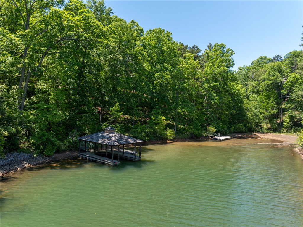 113 Sunrise Ridge Sunset, SC 29685 - Photo 5 of 14 This serene lakefront property offers a private covered boat dock, perfect for waterfront recreation and tranquil living.
