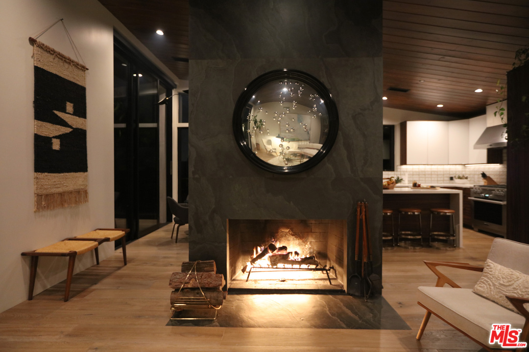 2652 Byron Place Los Angeles, CA 90046 - Photo 14 of 15 a living room with furniture and a fireplace