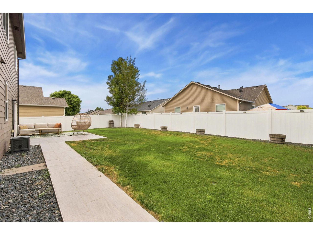 6837 McClellan Road Wellington, CO 80549 - Photo 22 of 23 This backyard provide endless possibilities for entertaining, gardening, pets, or future outdoor additions.