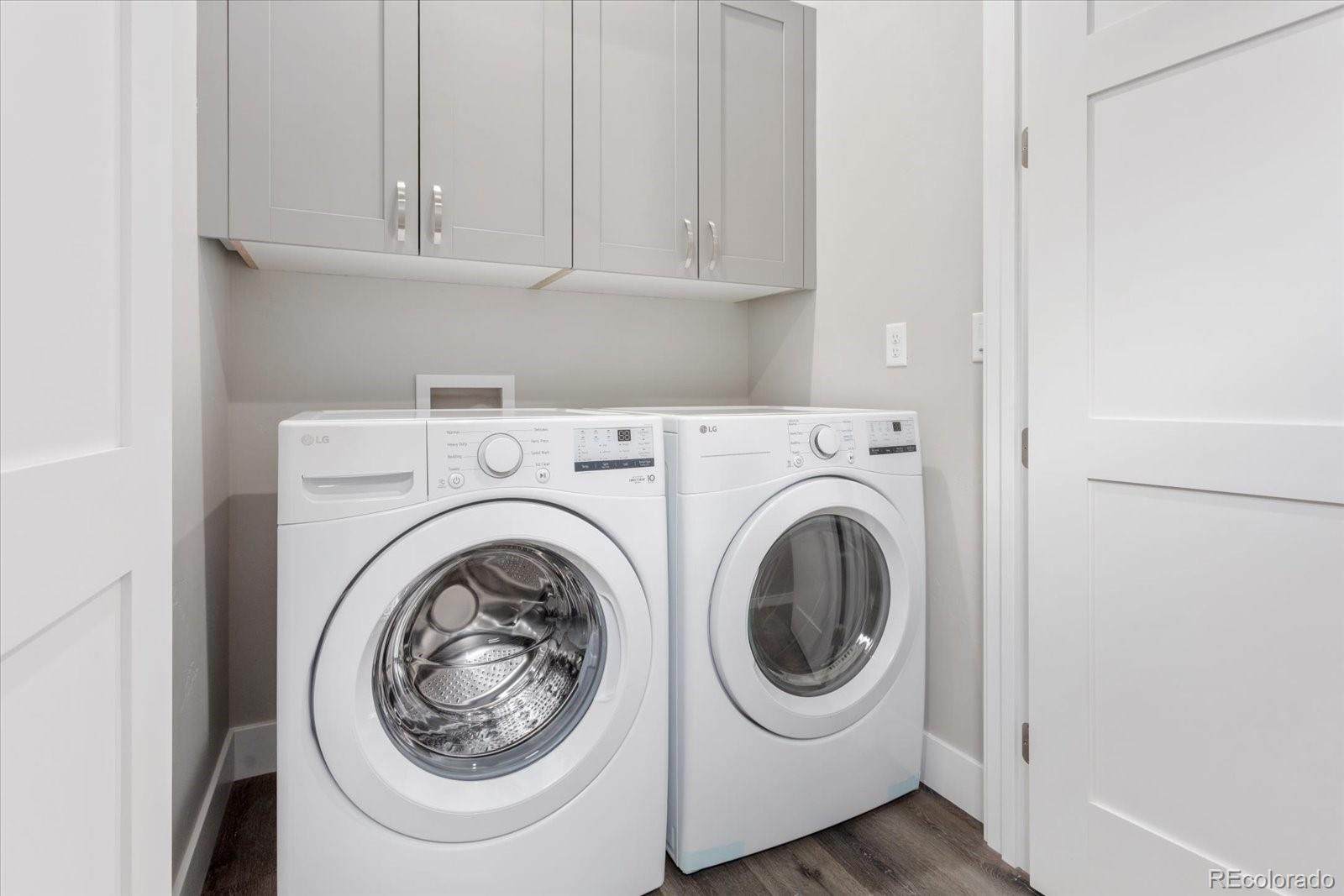 128 Southside Loop Salida, CO 81201 - Photo 8 of 20 a utility room with dryer and washer