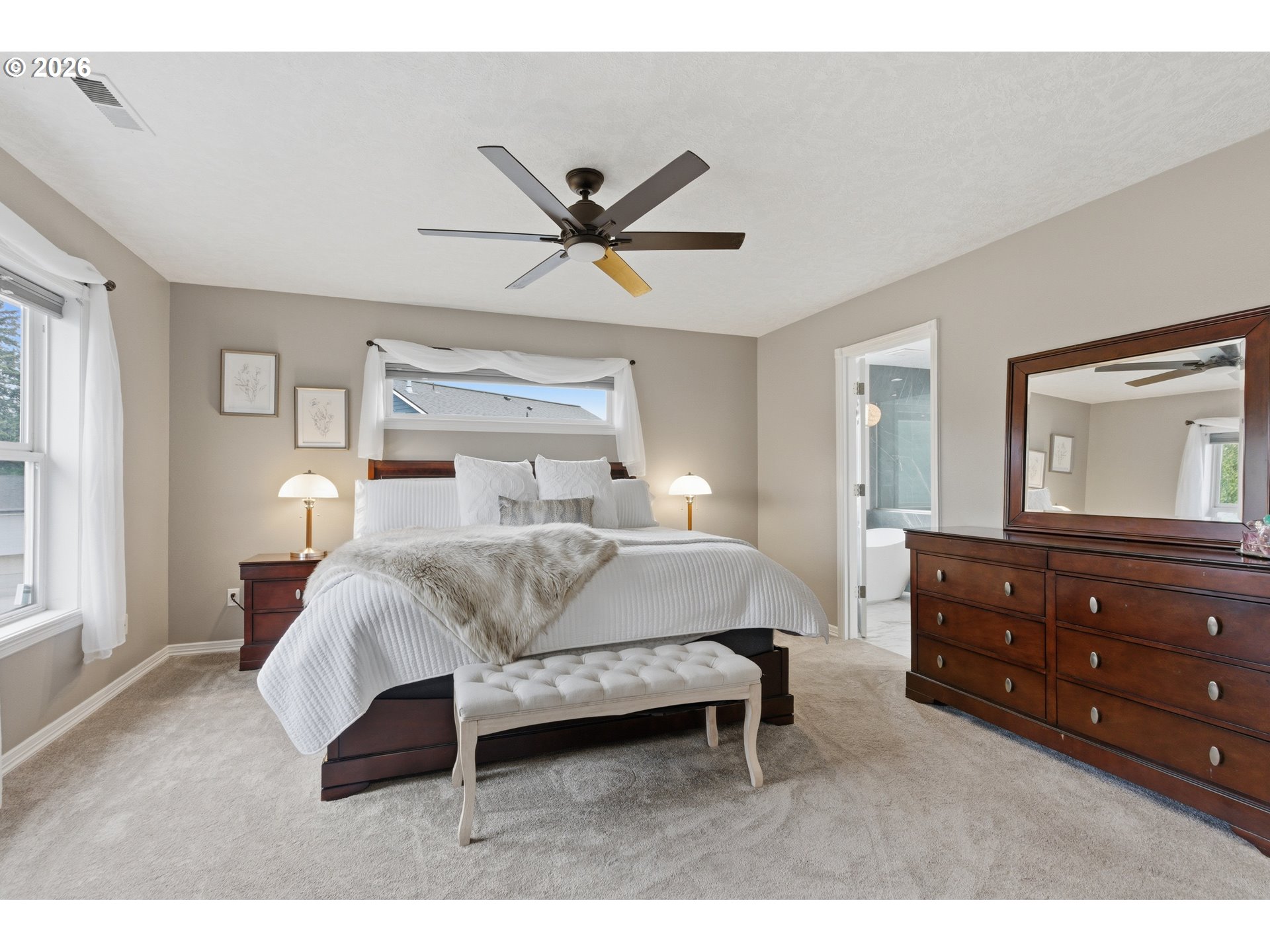 350 Southwest 37th Terrace Gresham, OR 97080 - Photo 13 of 30 Owner's Suite Bedroom