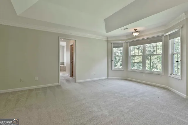 a bathroom with a sink vanity and a mirror