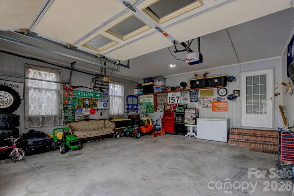 a view of storage and utility room