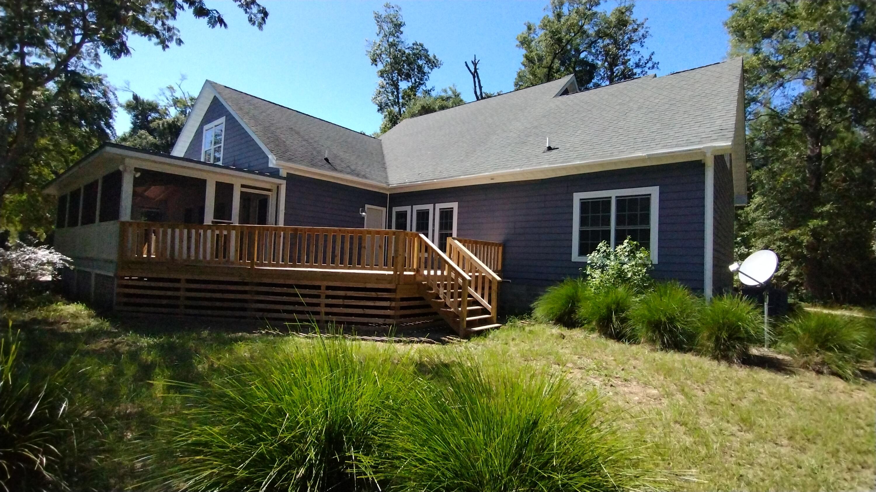 8615 Raccoon Island Road Edisto Island, SC 29438 - Photo 16 of 69 rear left angle MAIN deck