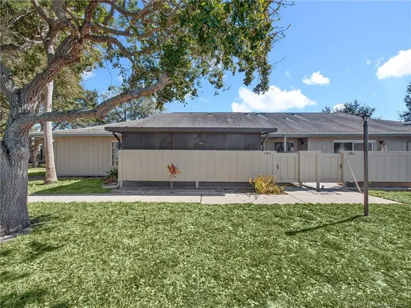 a house view with a outdoor space