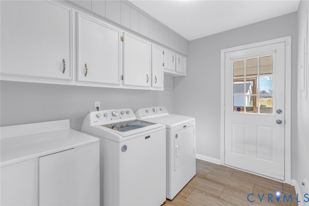 1928 Lake Road Lottsburg, VA 22511 - Photo 15 of 47 a utility room with dryer and washer