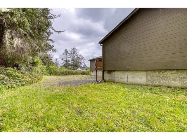 a house with a outdoor space