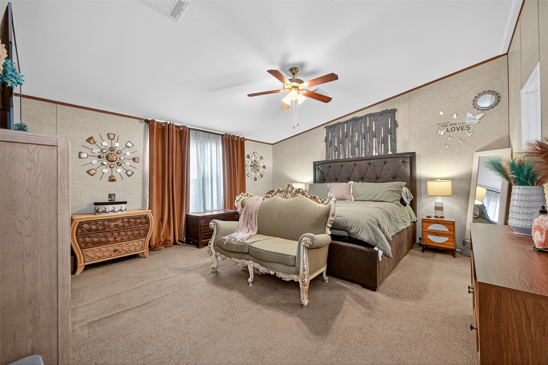 10715 Bozeman Ferry Road Midway, TX 75852 - Photo 18 of 50 a bedroom with a bed furniture and window