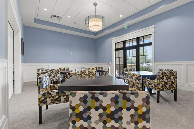 a view of an ocean and beach