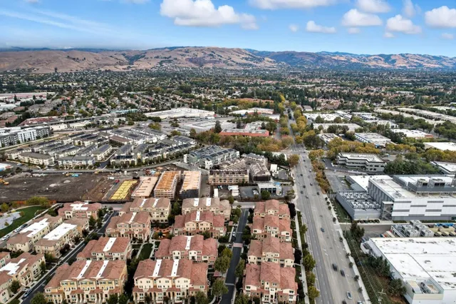 a view of a city from a balcony
