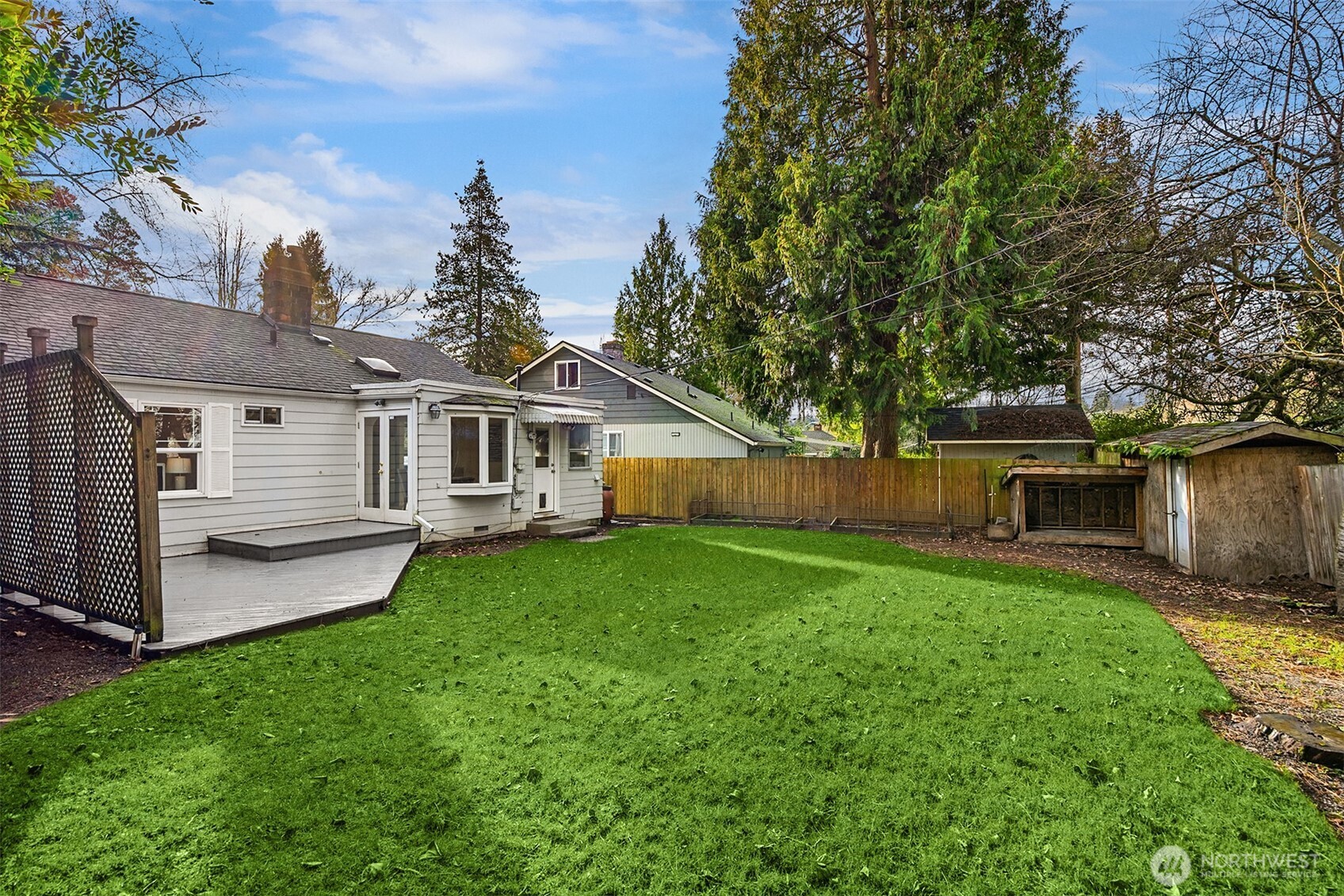 5606 Northeast 59th Street Seattle, WA 98105 - Photo 20 of 28 a view of a yard in front of house