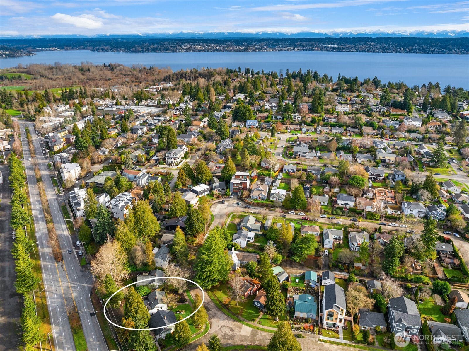 5606 Northeast 59th Street Seattle, WA 98105 - Photo 25 of 28 a view of a city with an ocean