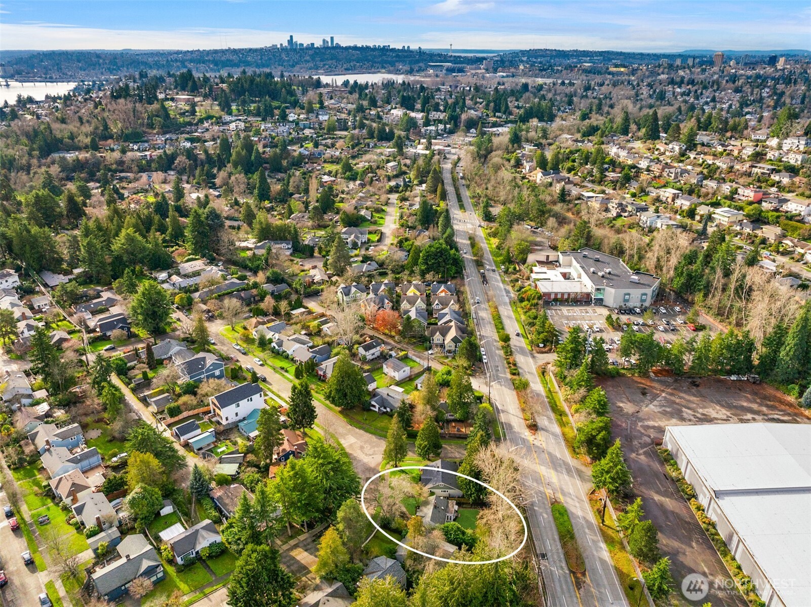 5606 Northeast 59th Street Seattle, WA 98105 - Photo 27 of 28 an aerial view of multiple house
