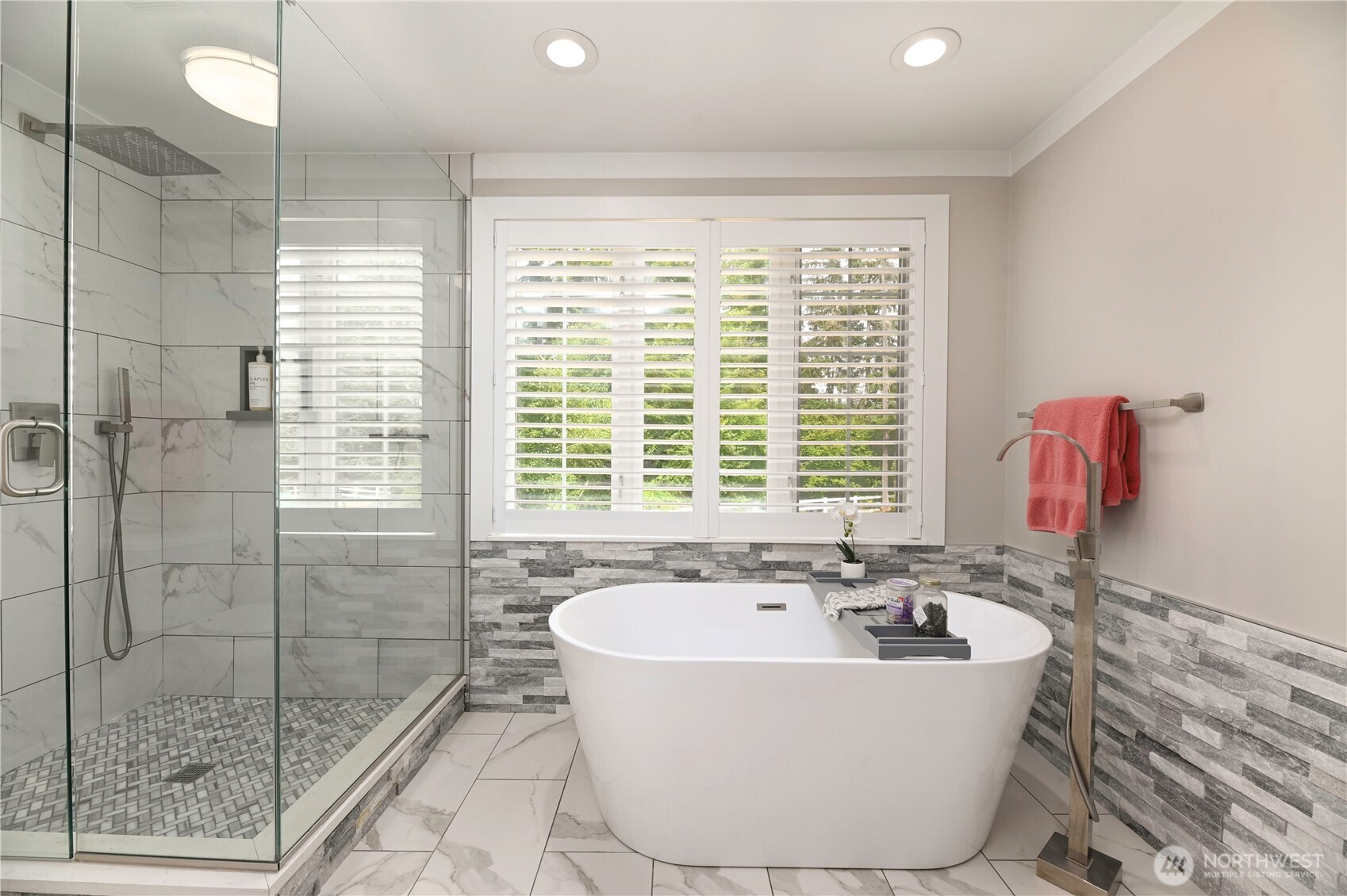 12523 Woods Lake Road Monroe, WA 98272 - Photo 24 of 40 a white bath tub sitting next to a window