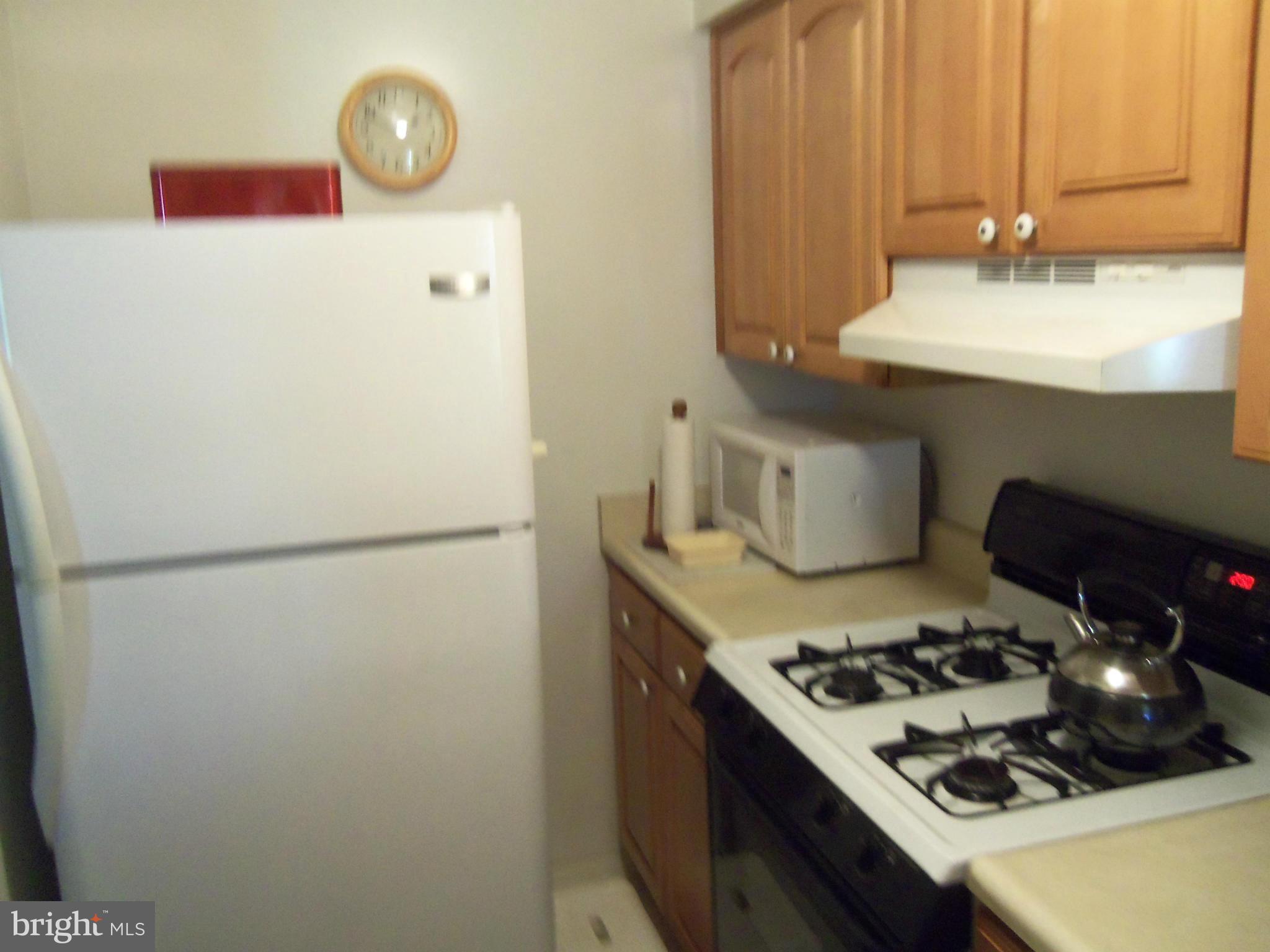 519 St Patrick Road Baltimore, MD 21206 - Photo 13 of 19 a kitchen with a refrigerator and a stove