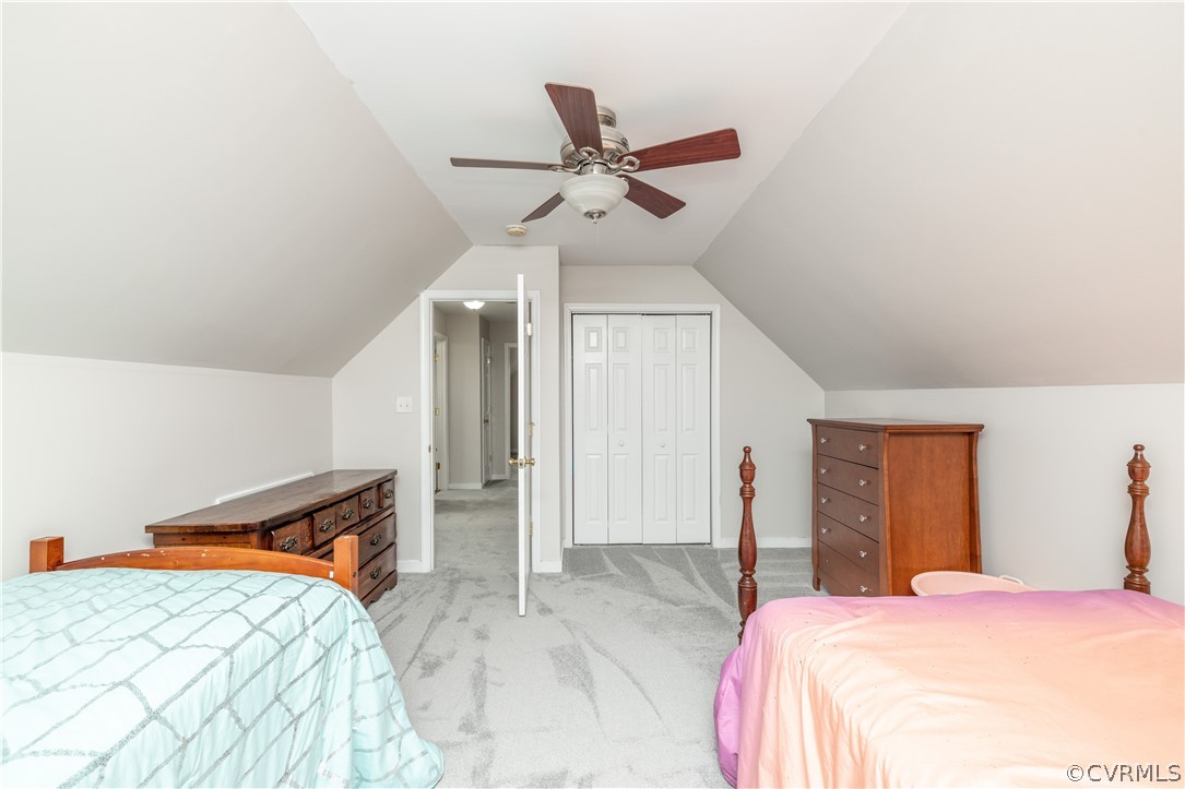 7737 Drexelbrook Road Chesterfield, VA 23832 - Photo 31 of 39 a bedroom with a bed and a ceiling fan