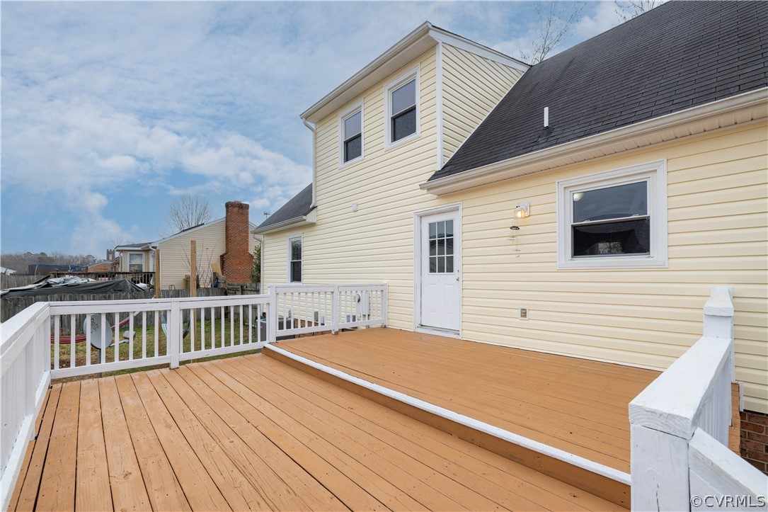 7737 Drexelbrook Road Chesterfield, VA 23832 - Photo 35 of 39 a view of balcony with wooden floor