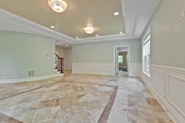 a view of empty room