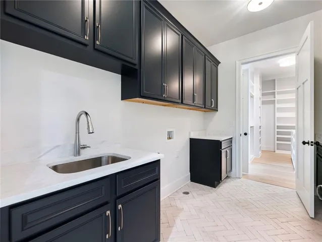 a view of a swimming pool with an outdoor space and seating area