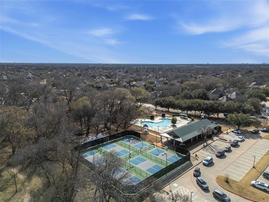 1316 Rio Grande Drive Allen, TX 75013 - Photo 36 of 40 an aerial view of a house with a yard