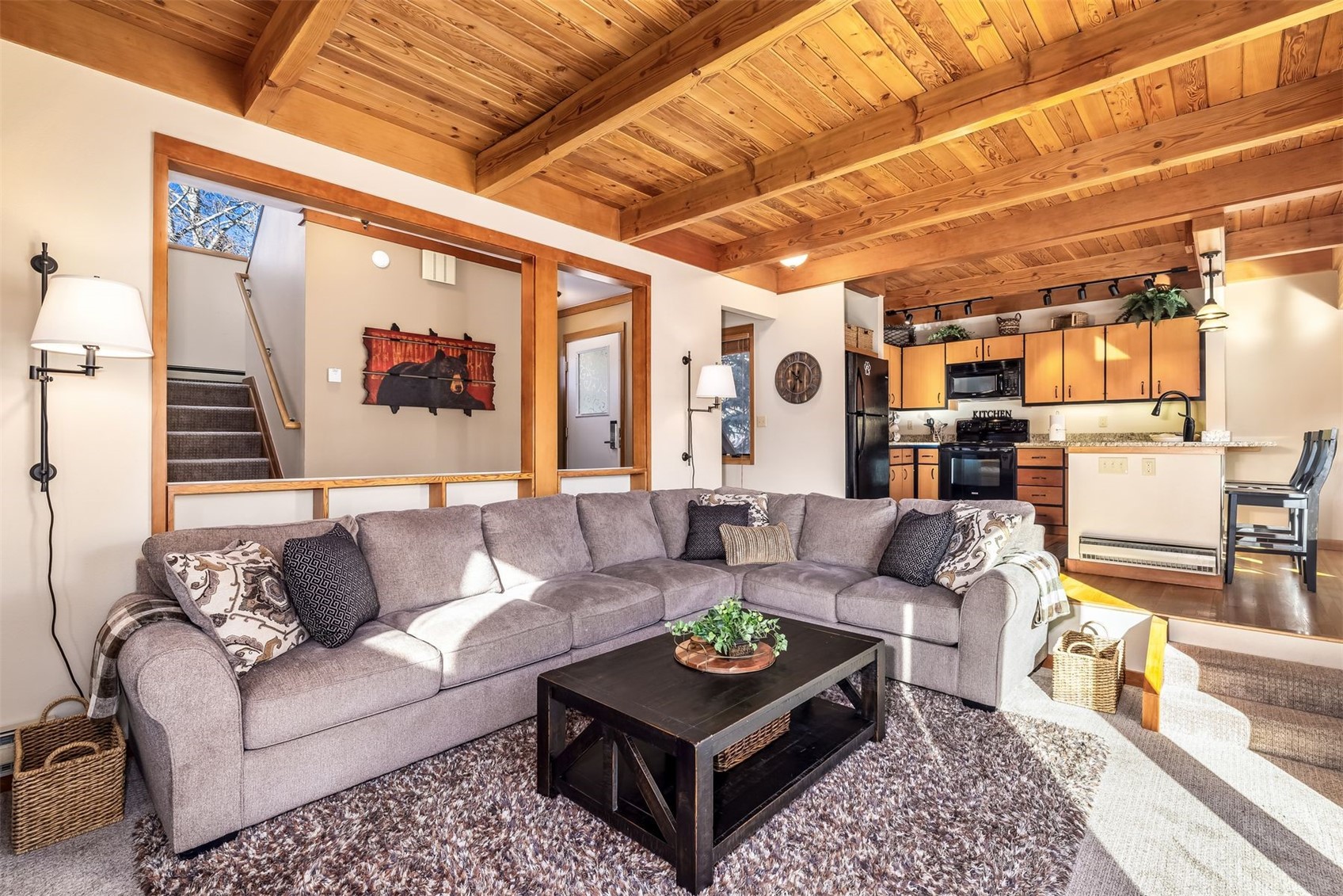 410 Tennis Club Road, Unit 1317 Keystone, CO 80435 - Photo 30 of 42 a living room with furniture and a table