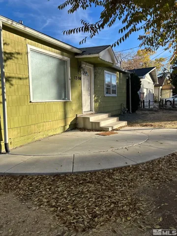 a view of a brick building