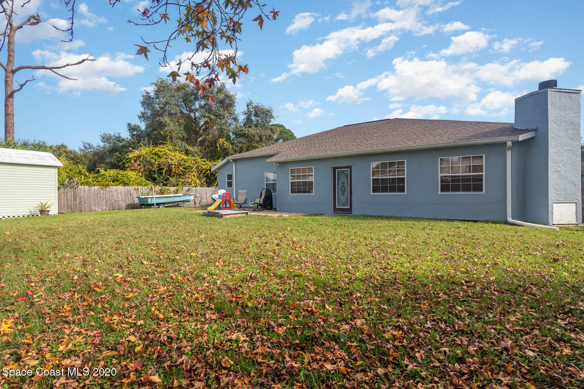 6158 Dees Road Port St. John, FL 32927 - Photo 11 of 11 Huge yard with Shed