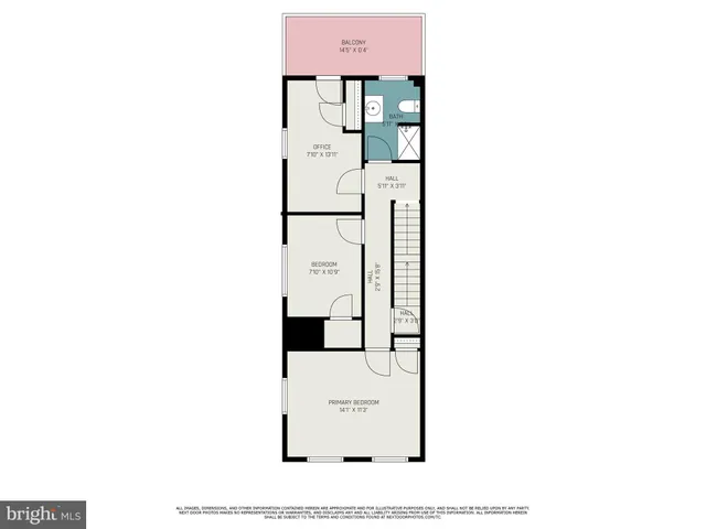 a picture of a bench in front of a door