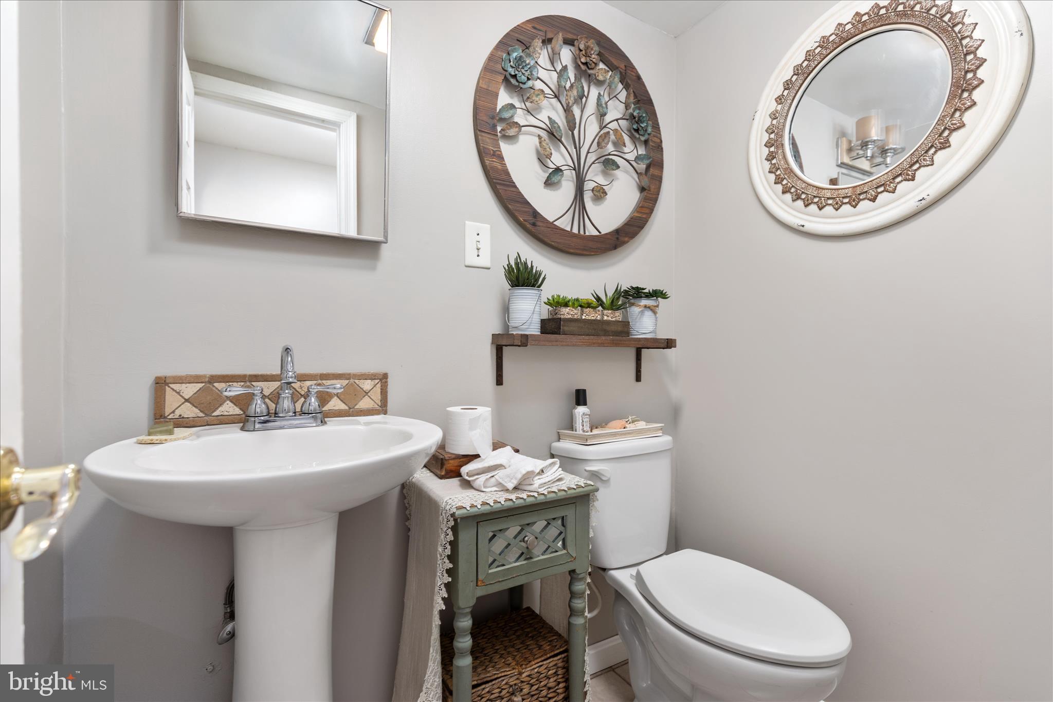 515 Old Fire Tower Road Capon Bridge, WV 26711 - Photo 11 of 117 Main Floor Half Bath Between Study and Kitchen