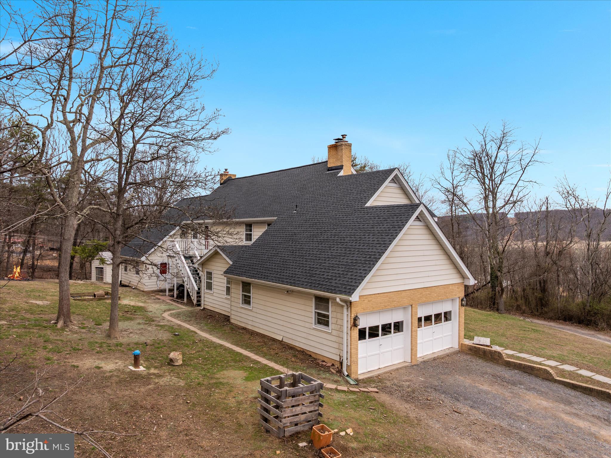 515 Old Fire Tower Road Capon Bridge, WV 26711 - Photo 115 of 117 Side of House with Two Car Garage
