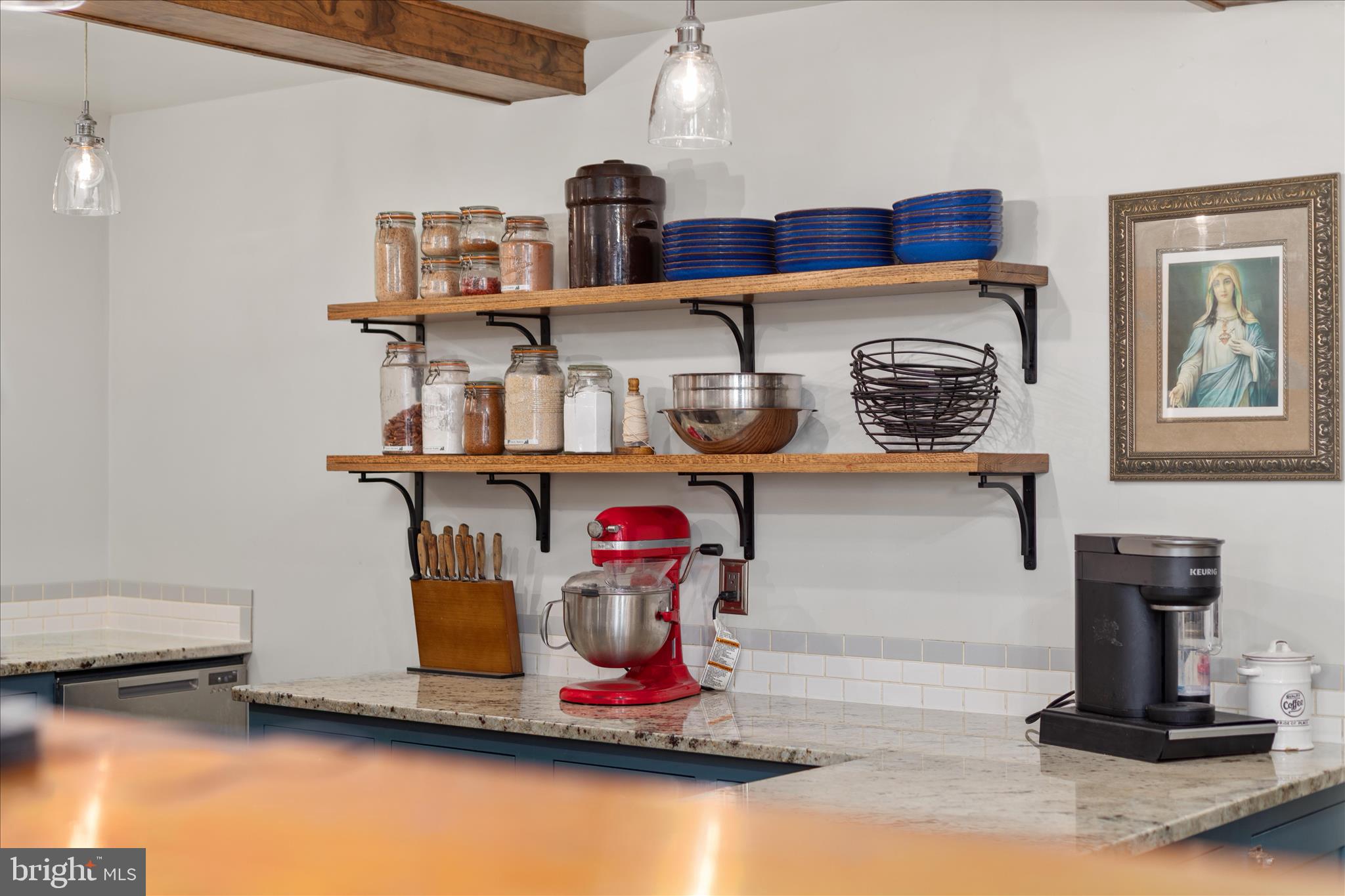 515 Old Fire Tower Road Capon Bridge, WV 26711 - Photo 17 of 117 Gourmet Kitchen with Custom Shelving